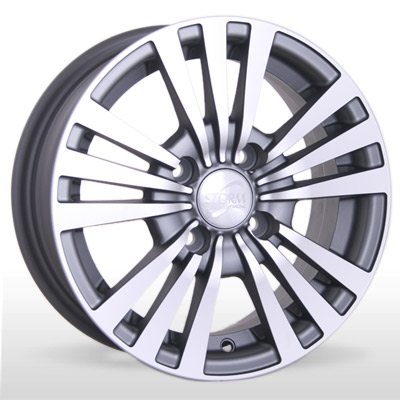Диски BK 170 MtGP (Matt Gray Polished) Storm